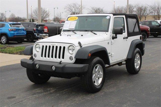 used 2014 Jeep Wrangler car, priced at $16,302