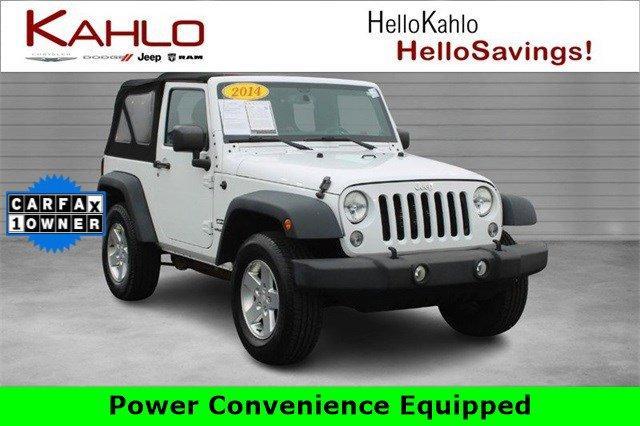 used 2014 Jeep Wrangler car, priced at $16,302