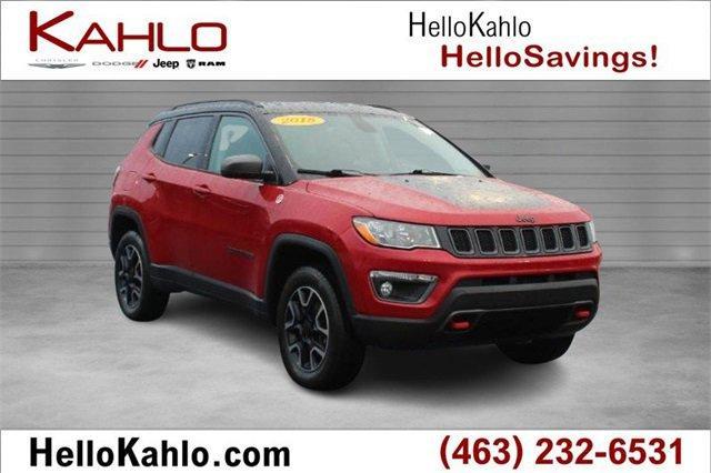 used 2018 Jeep Compass car, priced at $17,547