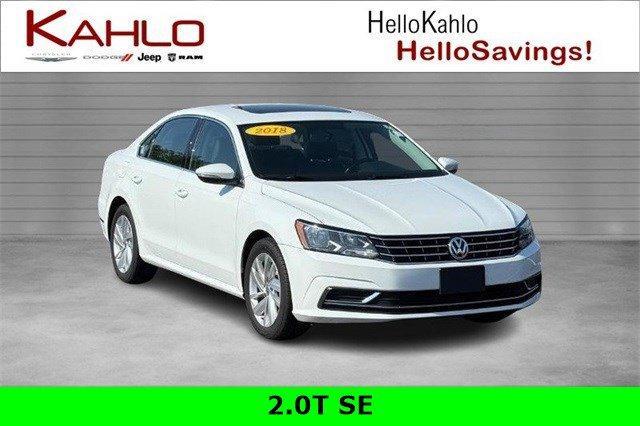 used 2018 Volkswagen Passat car, priced at $13,601