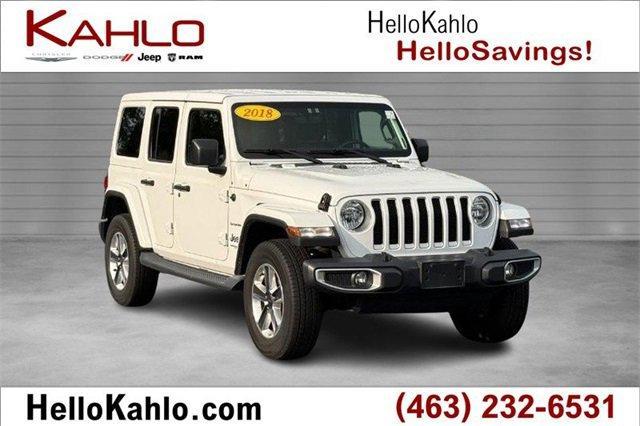 used 2018 Jeep Wrangler Unlimited car, priced at $27,008