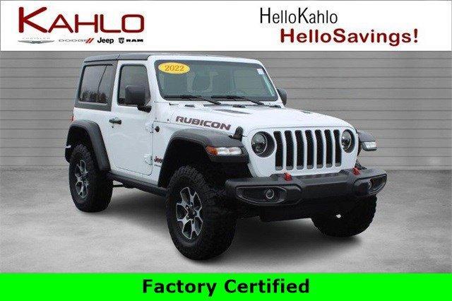 used 2022 Jeep Wrangler car, priced at $32,866