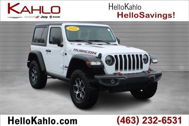 used 2022 Jeep Wrangler car, priced at $33,074