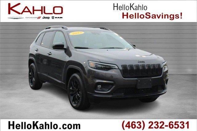 used 2023 Jeep Cherokee car, priced at $26,002