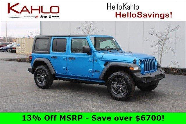 new 2024 Jeep Wrangler car, priced at $45,379