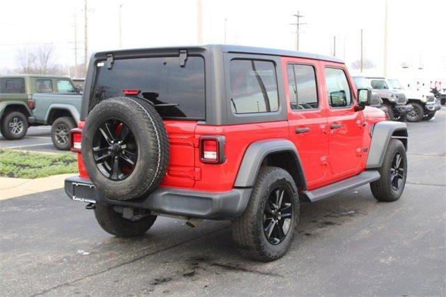 used 2021 Jeep Wrangler Unlimited car, priced at $30,828