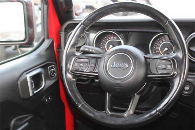 used 2021 Jeep Wrangler Unlimited car, priced at $30,828