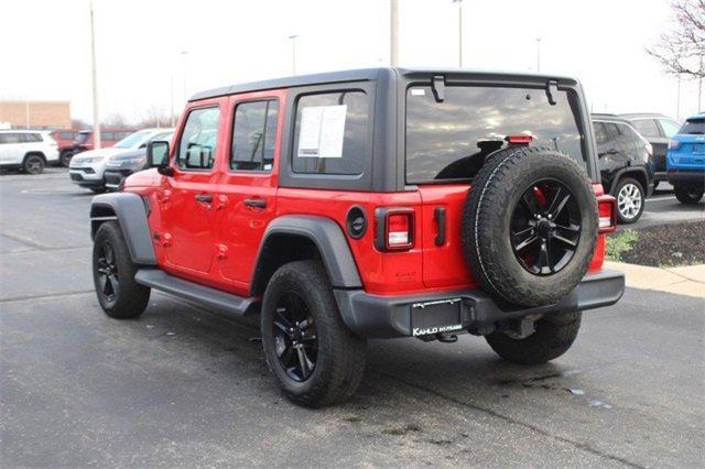 used 2021 Jeep Wrangler Unlimited car, priced at $30,828