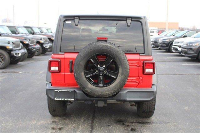 used 2021 Jeep Wrangler Unlimited car, priced at $30,828