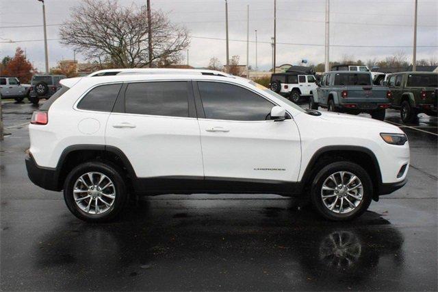 used 2021 Jeep Cherokee car, priced at $21,053