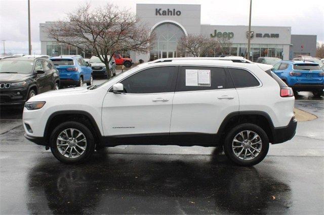 used 2021 Jeep Cherokee car, priced at $21,053