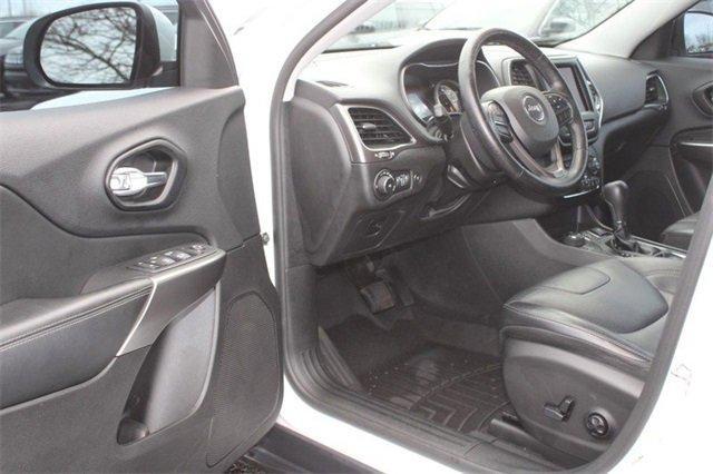 used 2021 Jeep Cherokee car, priced at $21,053