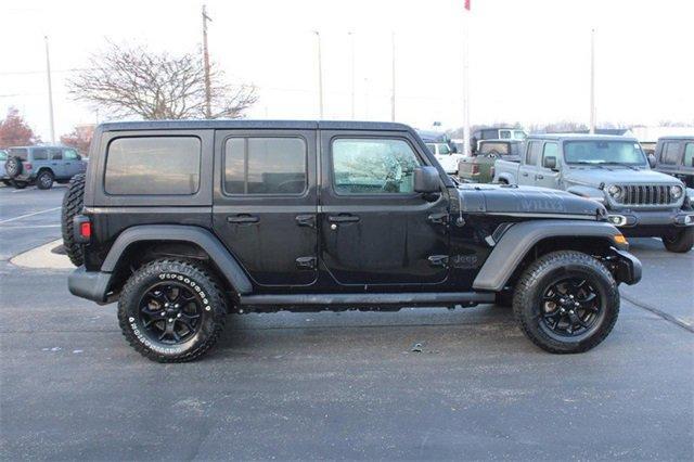 used 2021 Jeep Wrangler Unlimited car, priced at $31,591