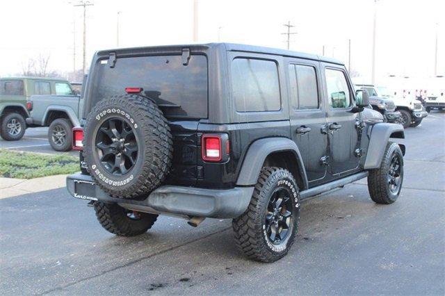 used 2021 Jeep Wrangler Unlimited car, priced at $31,591