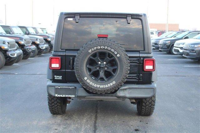 used 2021 Jeep Wrangler Unlimited car, priced at $31,591