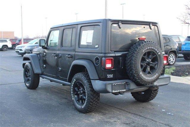 used 2021 Jeep Wrangler Unlimited car, priced at $31,591