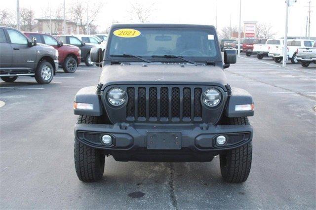 used 2021 Jeep Wrangler Unlimited car, priced at $31,591