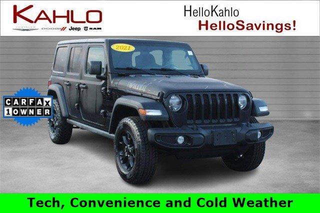 used 2021 Jeep Wrangler Unlimited car, priced at $30,938