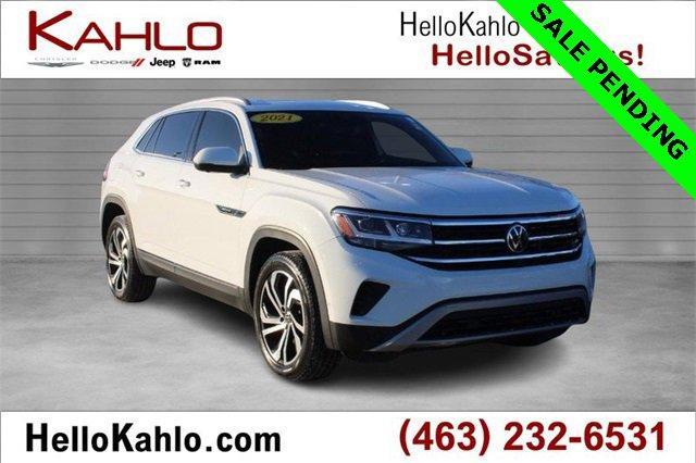 used 2021 Volkswagen Atlas Cross Sport car, priced at $28,965