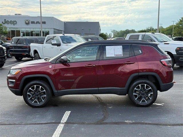 used 2021 Jeep Compass car, priced at $18,724