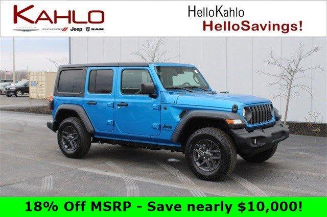 new 2024 Jeep Wrangler car, priced at $44,535