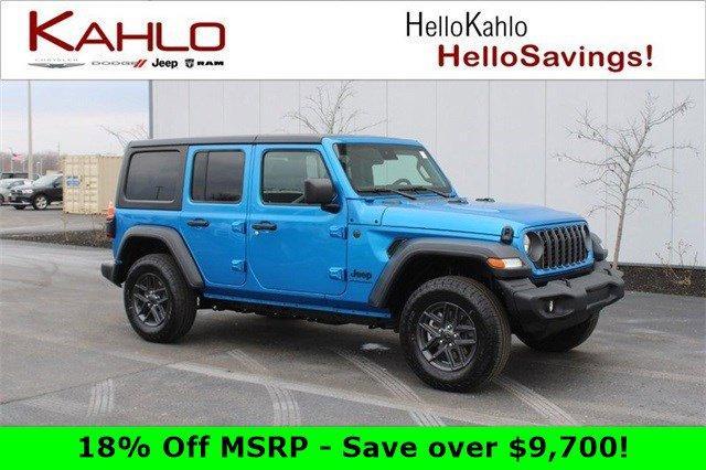 new 2024 Jeep Wrangler car, priced at $44,535