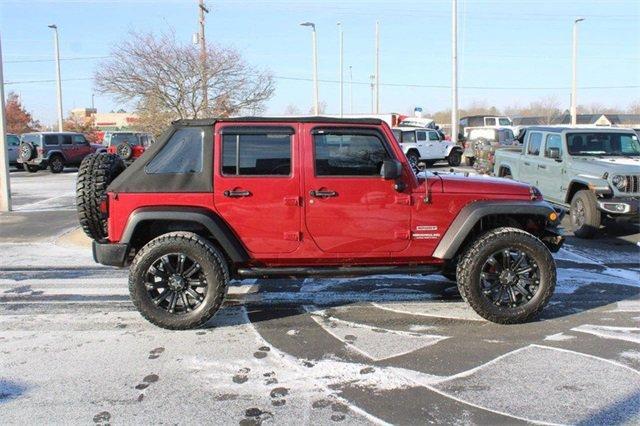 used 2013 Jeep Wrangler Unlimited car, priced at $19,432