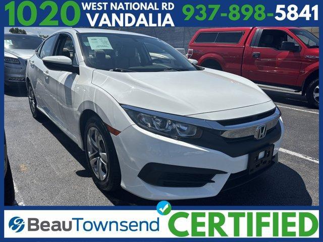 used 2018 Honda Civic car, priced at $19,995