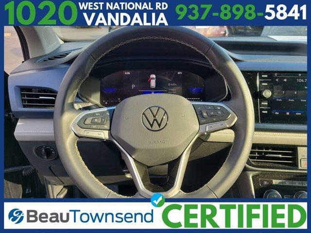 used 2024 Volkswagen Taos car, priced at $20,995