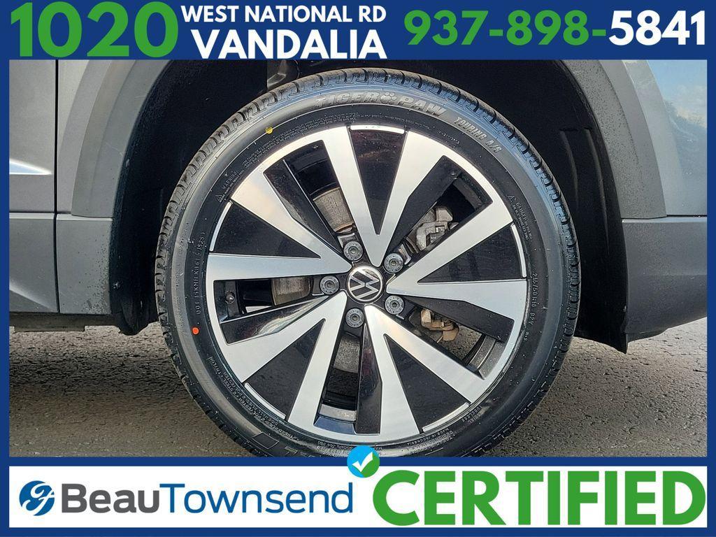 used 2024 Volkswagen Taos car, priced at $20,995