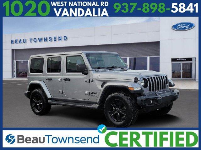 used 2021 Jeep Wrangler Unlimited car, priced at $30,995