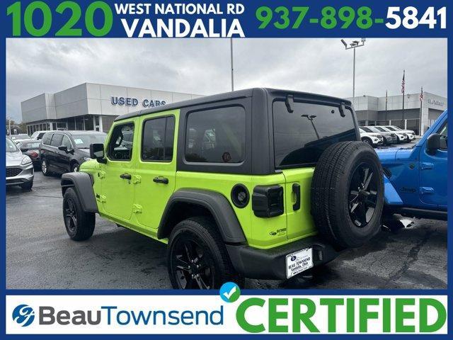 used 2021 Jeep Wrangler Unlimited car, priced at $35,995