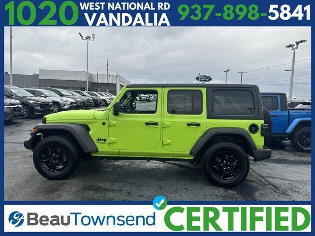 used 2021 Jeep Wrangler Unlimited car, priced at $35,995