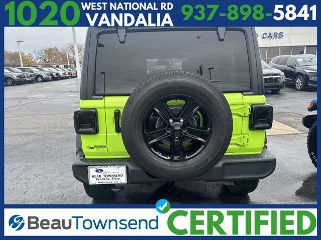 used 2021 Jeep Wrangler Unlimited car, priced at $35,995