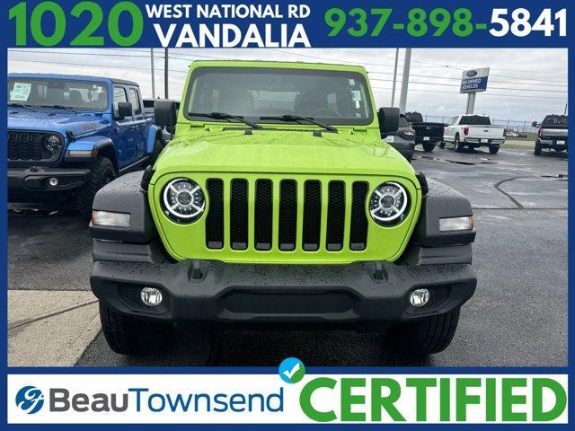 used 2021 Jeep Wrangler Unlimited car, priced at $35,995