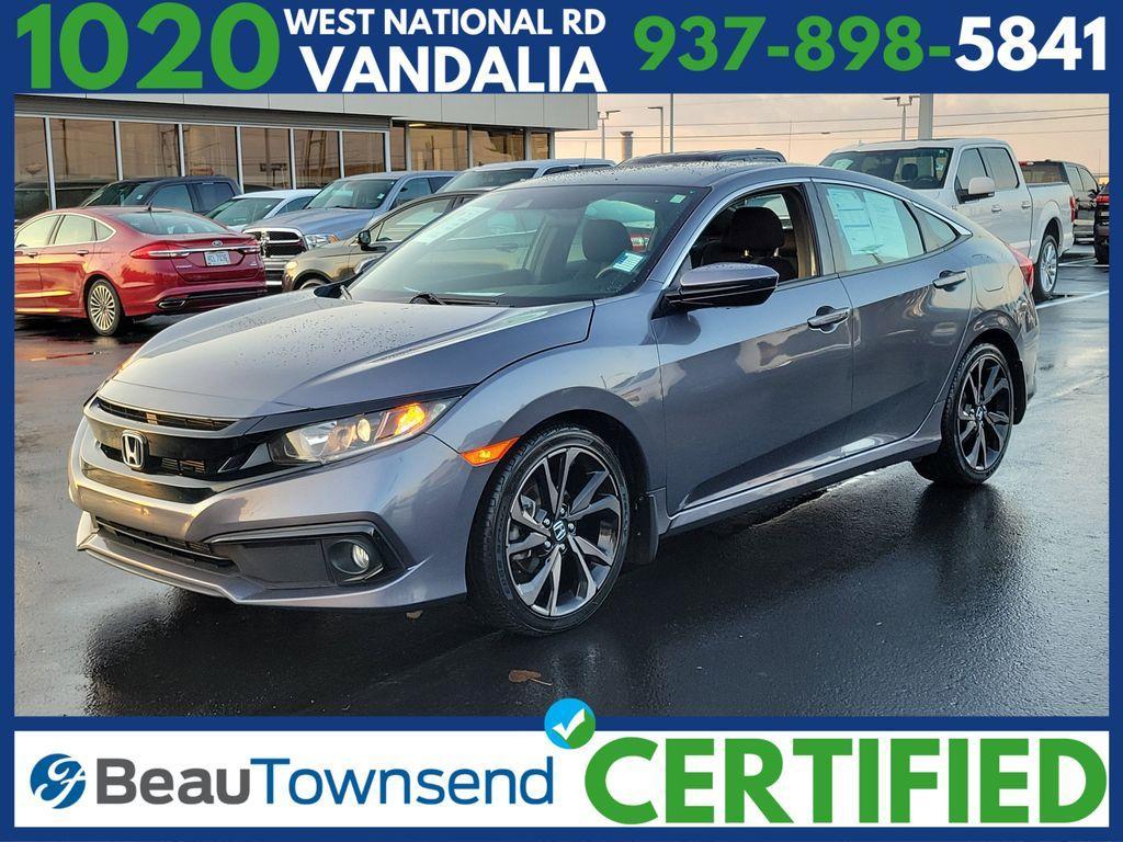 used 2021 Honda Civic car, priced at $20,995