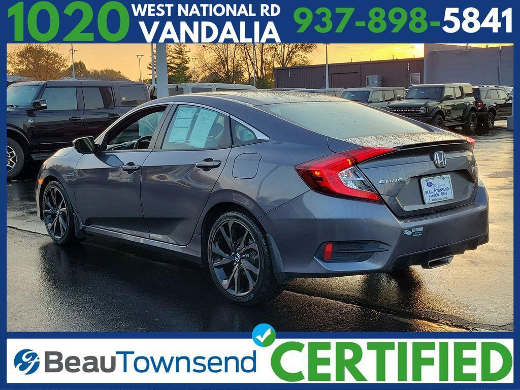 used 2021 Honda Civic car, priced at $20,995