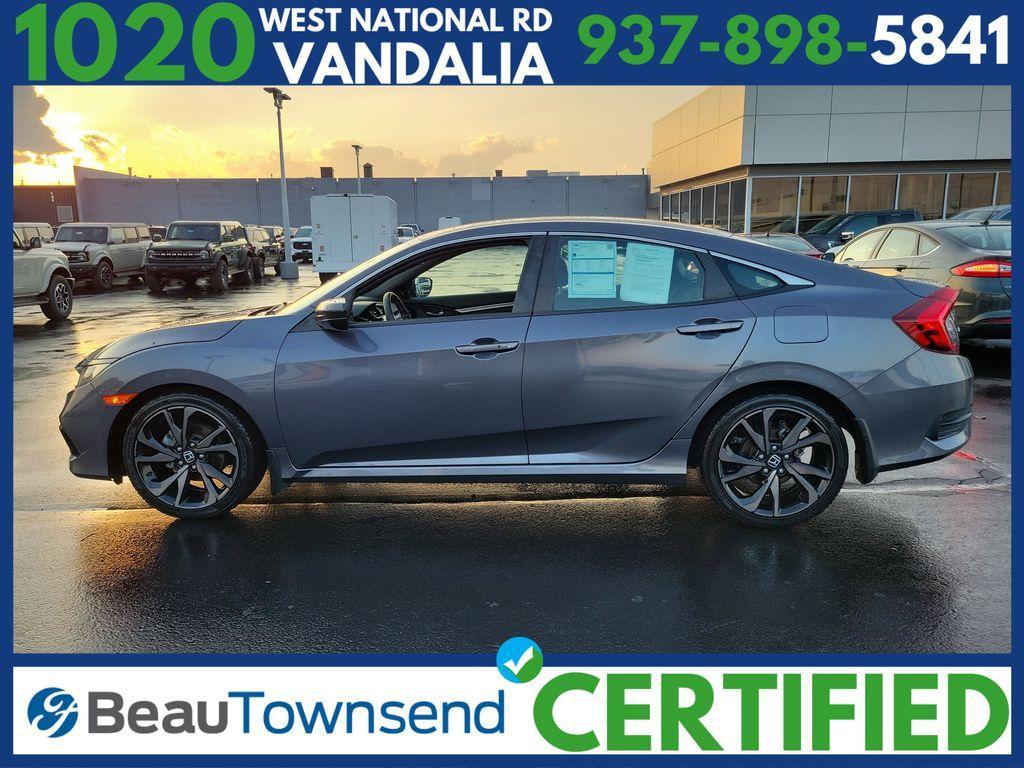 used 2021 Honda Civic car, priced at $20,995