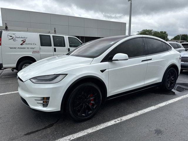 used 2018 Tesla Model X car, priced at $28,995
