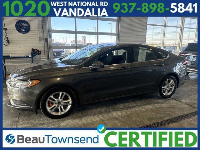 used 2018 Ford Fusion car, priced at $17,495