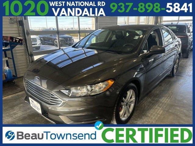 used 2018 Ford Fusion car, priced at $17,495