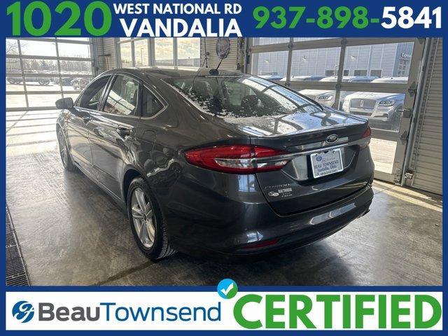 used 2018 Ford Fusion car, priced at $17,495