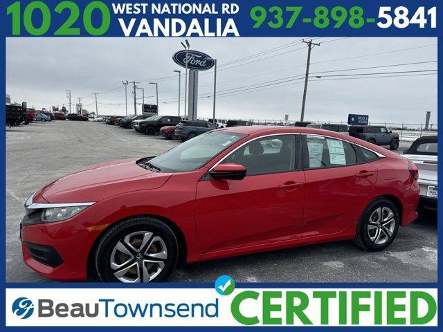 used 2016 Honda Civic car, priced at $15,995