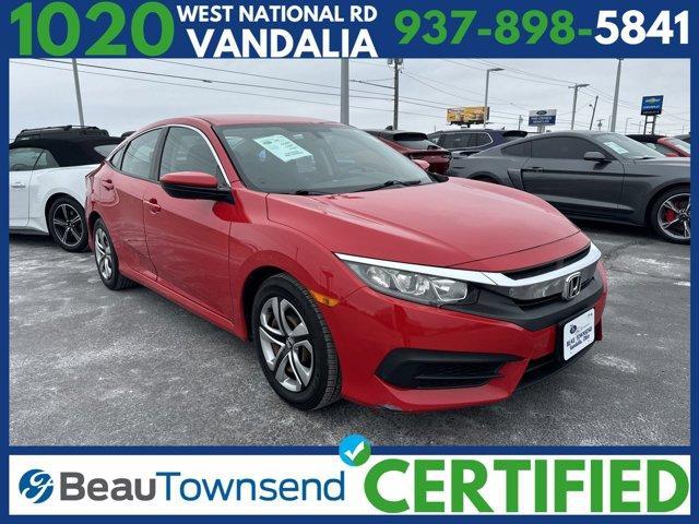 used 2016 Honda Civic car, priced at $15,995