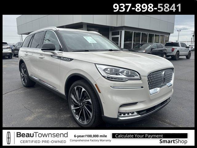 used 2022 Lincoln Aviator car, priced at $47,995