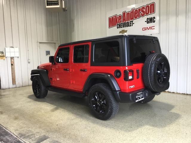 used 2021 Jeep Wrangler Unlimited car, priced at $34,995