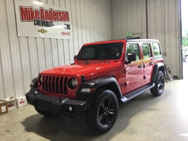 used 2021 Jeep Wrangler Unlimited car, priced at $36,995