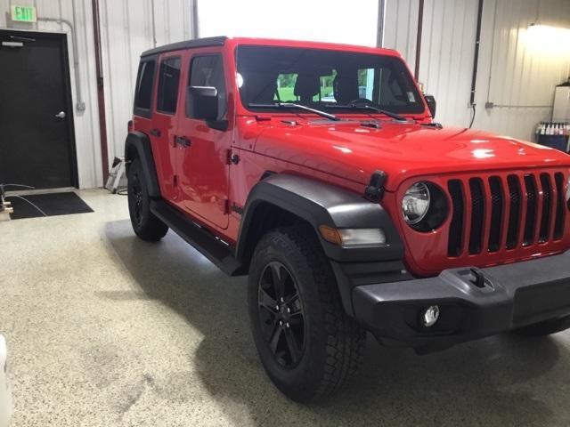 used 2021 Jeep Wrangler Unlimited car, priced at $36,995