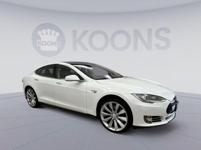 used 2015 Tesla Model S car, priced at $20,500