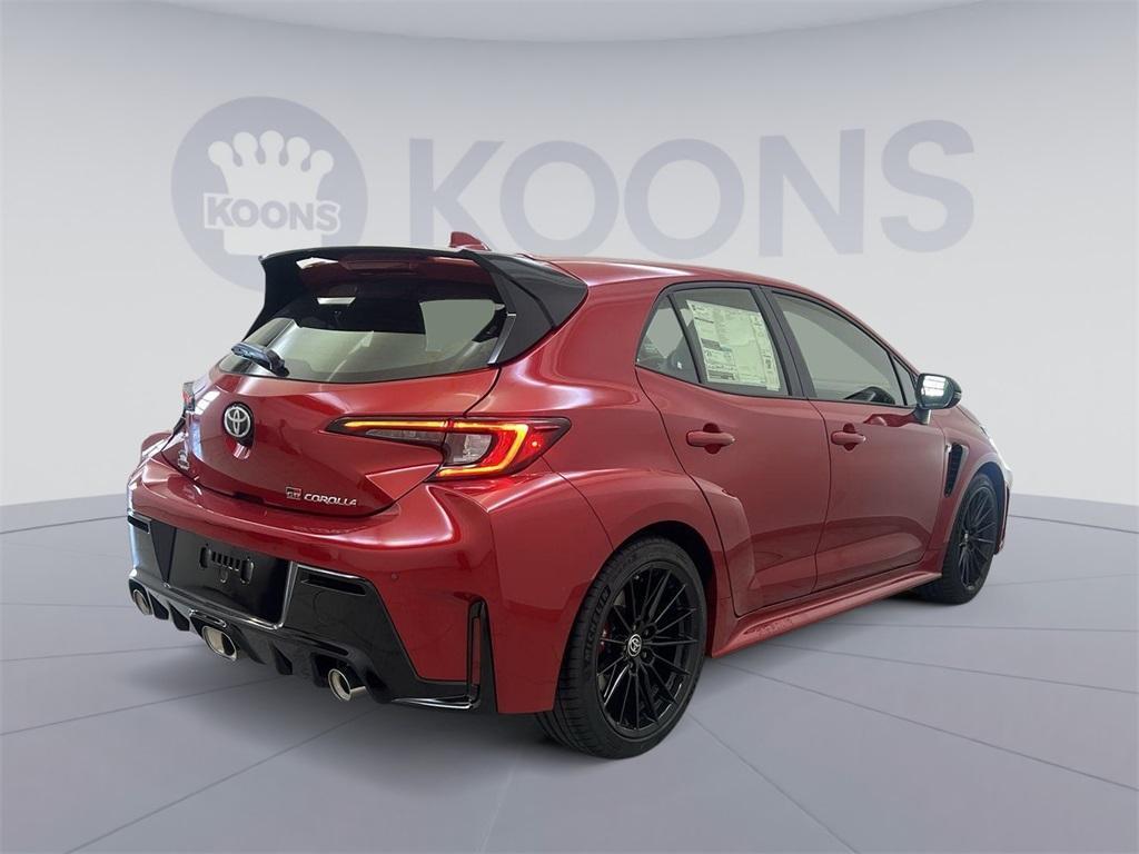 new 2025 Toyota GR Corolla car, priced at $42,762